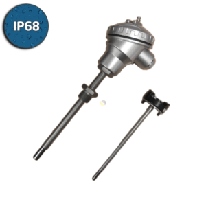 High Temperature Industrial Thermocouple Assembly with 4-20mA Temperature Transmitter