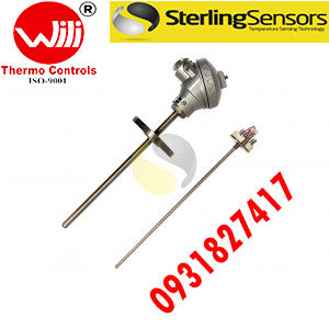 Flanged Thermowell RTD Sensor Assembly