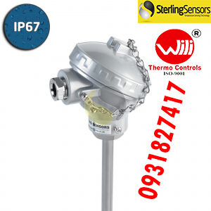 Pt100 with Standard (KNE) Terminal Head Sterling sensors