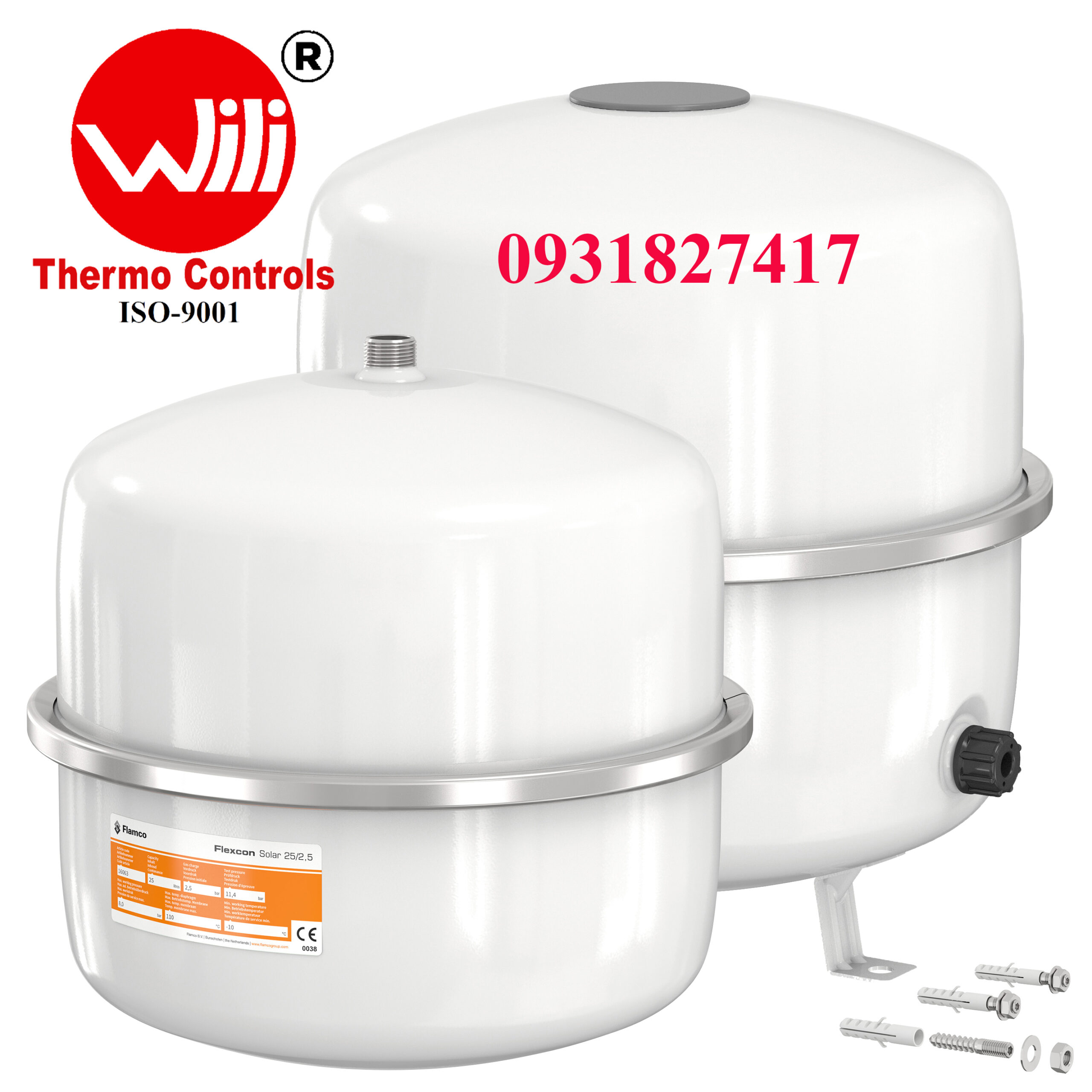 bình điều áp Đại Lý FLamco/ Meibes - Hà Lan