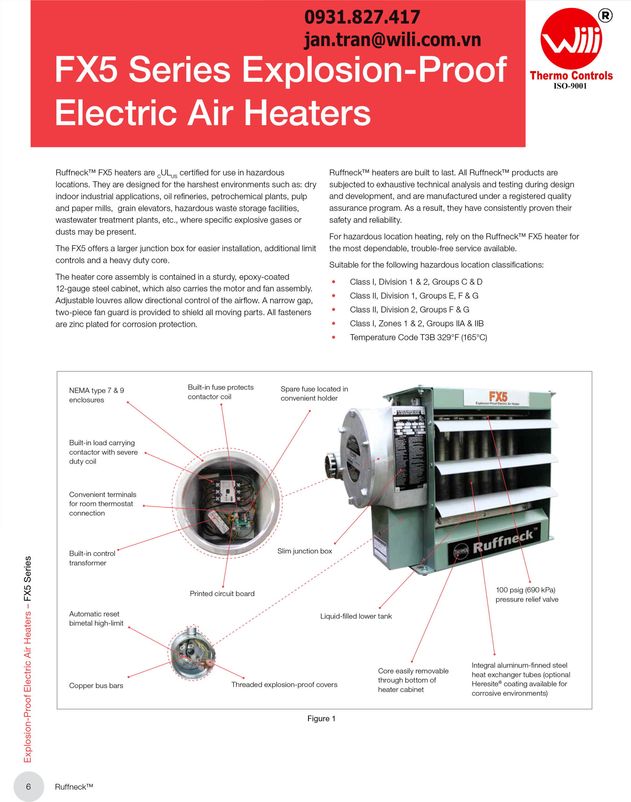 1. FX5 Catalog, Heater FX5 Serie