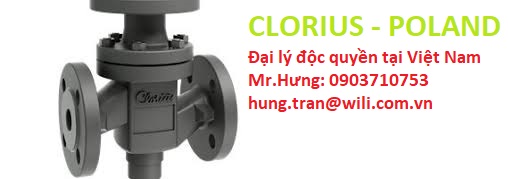 1. H1F- Van trộn nhiệt H1F DN32 Clorius – Poland