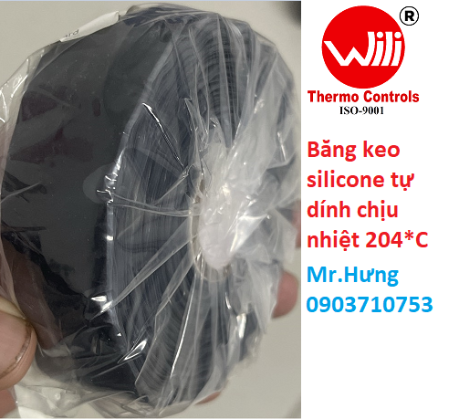 FAK-7 Băng Keo tự dính silicon chịu nhiệt 204C Thermon 