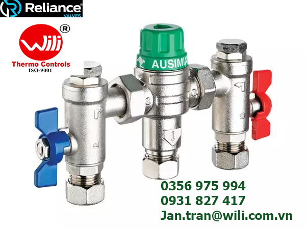 Van Trộn Nhiệt Ausimix Compact TMV2/3