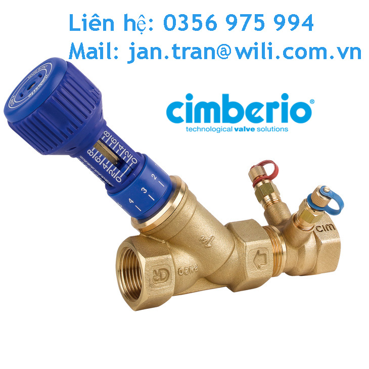 Cim 737, Van Cân Bằng Tay CIMBERIO/Italia