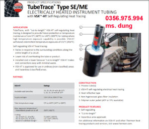 CEMS Tube – Ống Trích Mẫu Khí Thải Chuyên Dùng Cho Hệ Thống Quan Trắc
