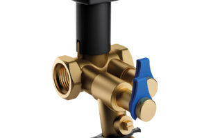 Van cân bằng lưu lượng NexusValve Vertex với van bi và xả nước