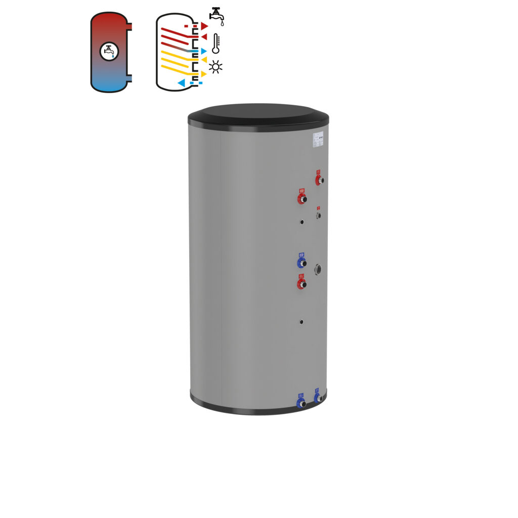 Bồn nước nóng bằng thép không gỉ FlexTherm Duo HLS-E 200-500L