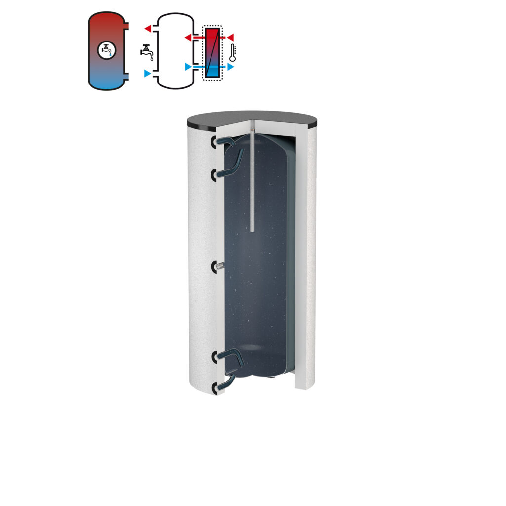 Bồn lưu trữ nước nóng sạch Boiler  FlexTherm LS 500 - 3000L