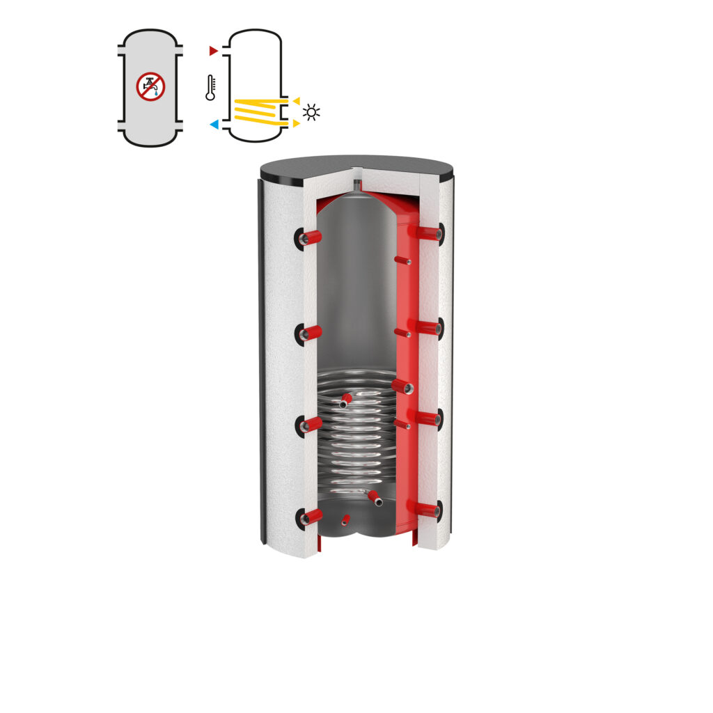 Bồn chưa nước nóng năng lượng mặt trời FlexTherm PS-R 300 - 2000