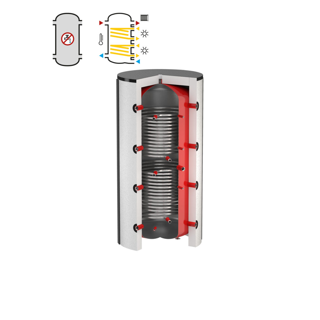 Bồn chứa nước năng lượng mặt trời FlexTherm PS-T 600 - 2000