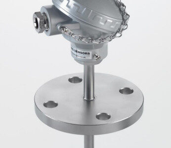 Fabricated Thermowell with Stainless Steel Flange