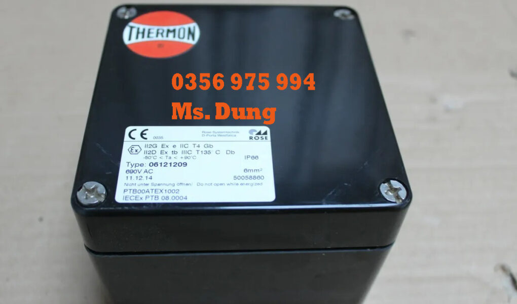 ELECTRICAL HEAT TRACING JUNCTION BOX CAPILLARY THERMOSTAT JUNCTION BOX INTERMITTENT JUNCTION BOX - Enclosure material: GPE - Ingress Protection: min. IP 56 - Hazardous classification: suitable for Zone 1, Gas group IIA, Temperature class T3, Ex'e’ certified - Cable entries: 4 nos of M25, bottom gland glate, including stopping plug, Ex'e' certified - Termination: 6 blocks (40A max. / AC 550V), Ex'e' certified - Accessories: SS316 fastening hardwares - Standard: ATEX, IEC or equal to Purchaser's approval