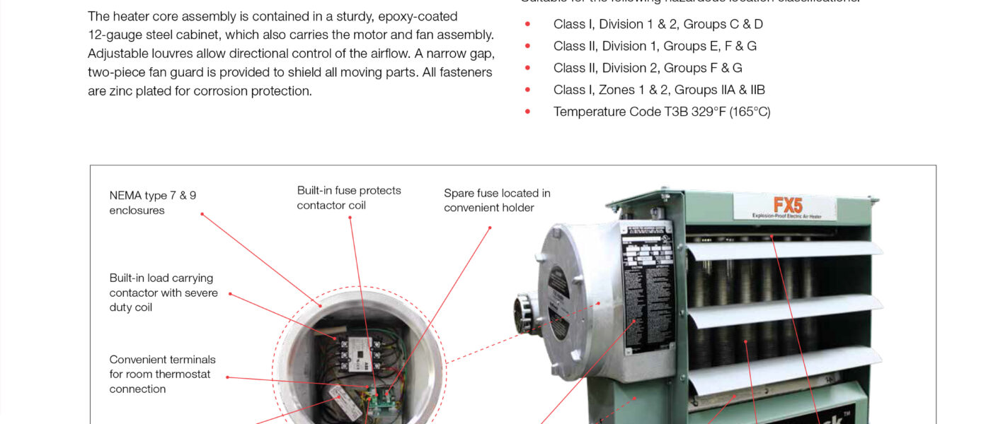 1. FX5 Catalog, Heater FX5 Serie
